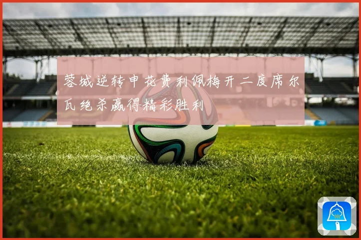 蓉城逆转申花费利佩梅开二度席尔瓦绝杀赢得精彩胜利